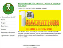 Tablet Screenshot of desafiodadosabertos.org